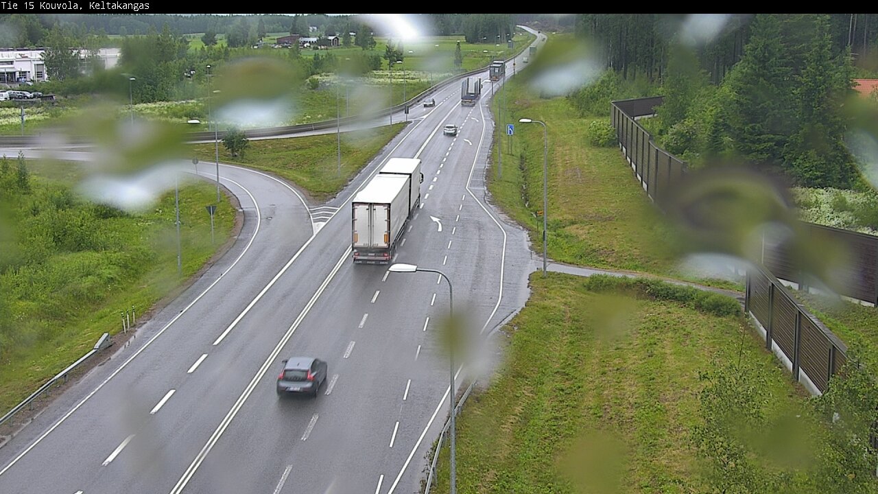 Weather Camera Image Väg 15 Kouvola, Keltakangas, Kouvola, Kymenlaakso