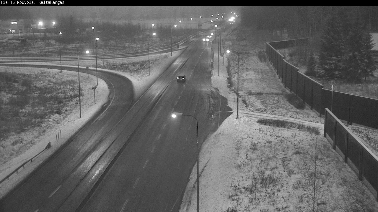 Weather Camera Image Väg 15 Kouvola, Keltakangas, Kouvola, Kymenlaakso