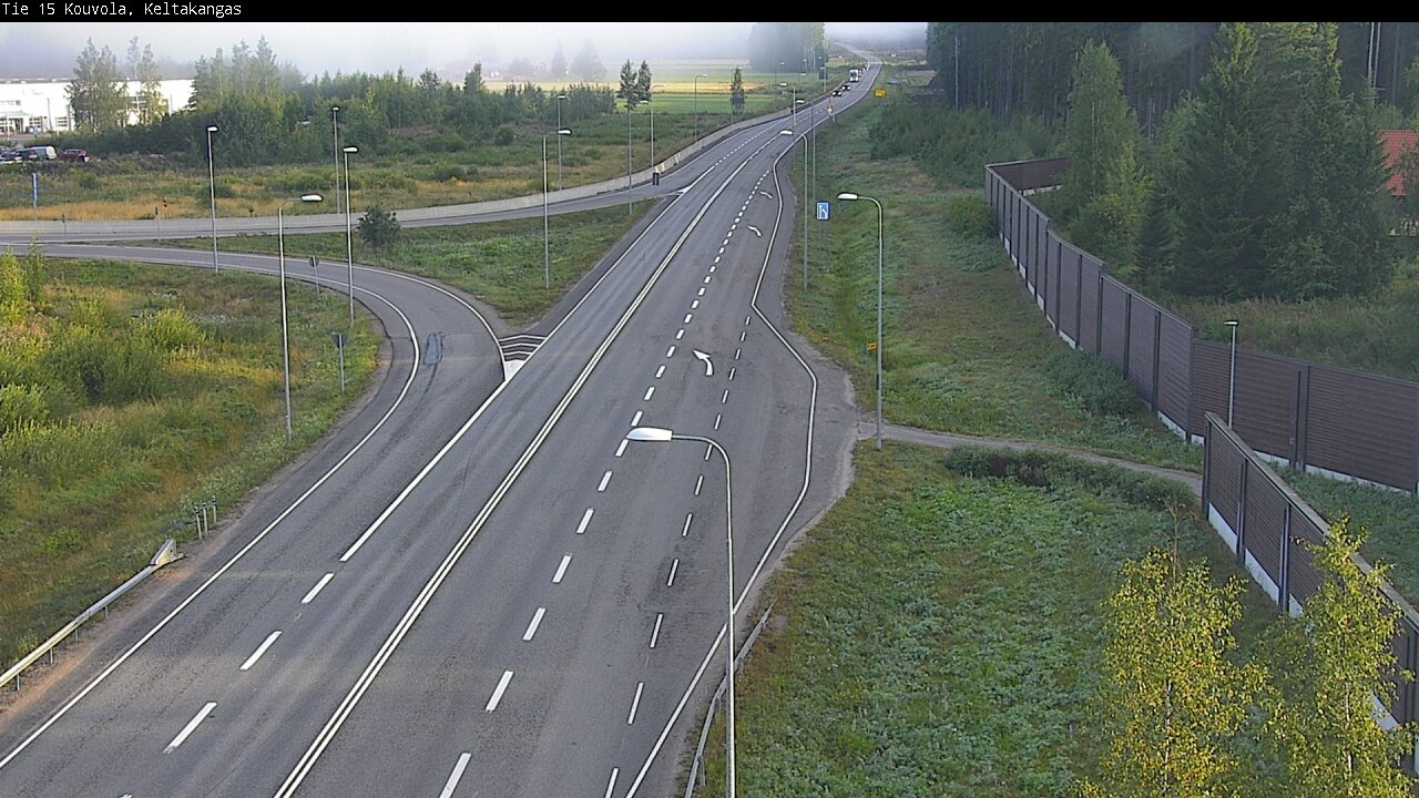 Weather Camera Image Road 15 Kouvola, Keltakangas, Kouvola, Kymenlaakso