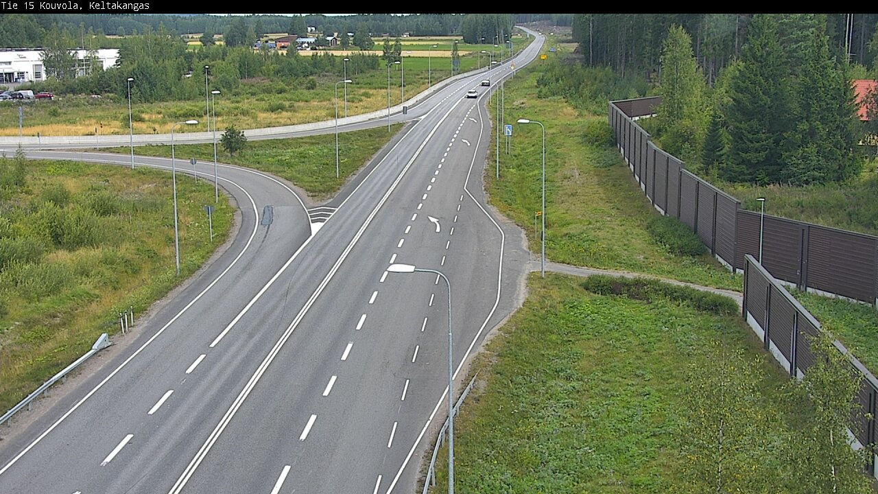 Weather Camera Image Väg 15 Kouvola, Keltakangas, Kouvola, Kymenlaakso