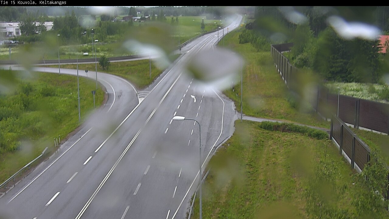 Weather Camera Image Väg 15 Kouvola, Keltakangas, Kouvola, Kymenlaakso
