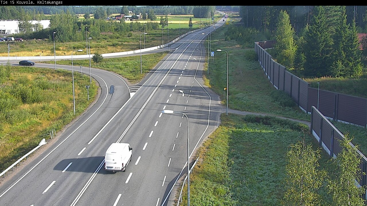 Weather Camera Image Road 15 Kouvola, Keltakangas, Kouvola, Kymenlaakso
