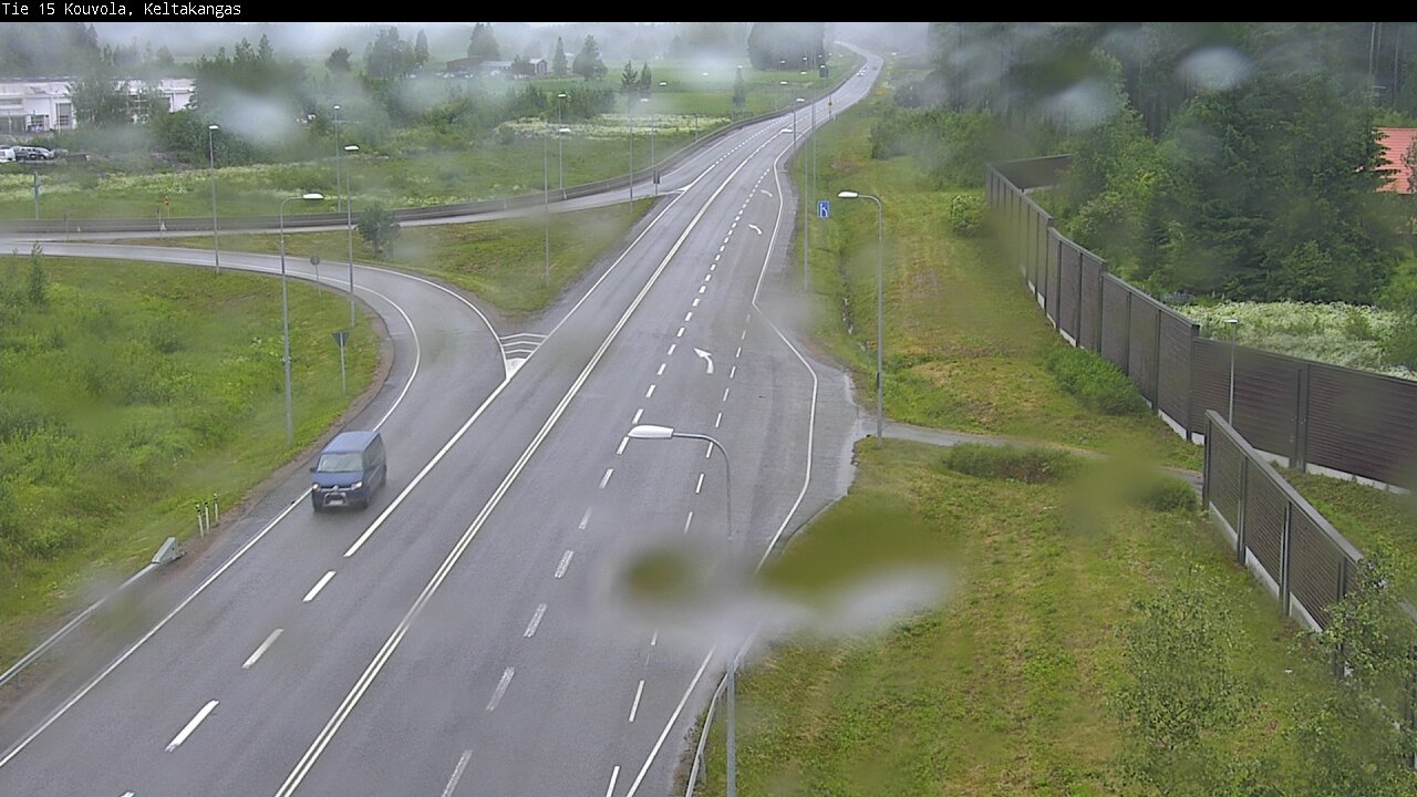 Weather Camera Image Road 15 Kouvola, Keltakangas, Kouvola, Kymenlaakso