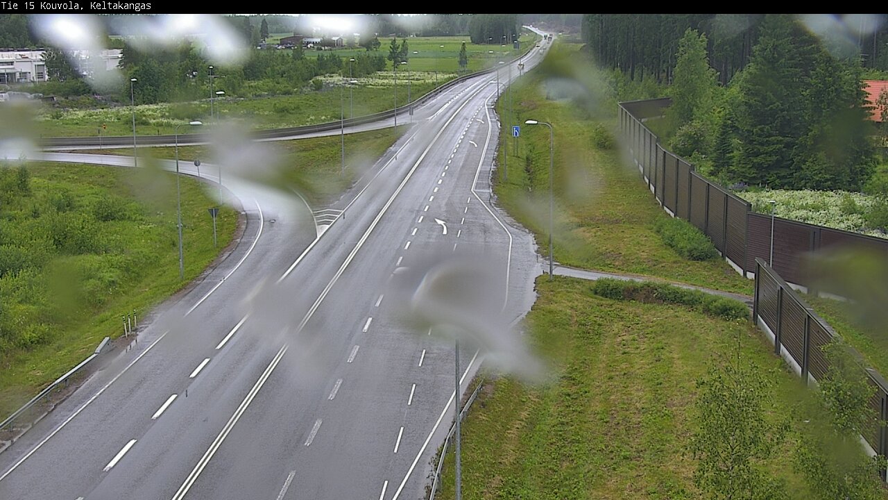 Weather Camera Image Väg 15 Kouvola, Keltakangas, Kouvola, Kymenlaakso