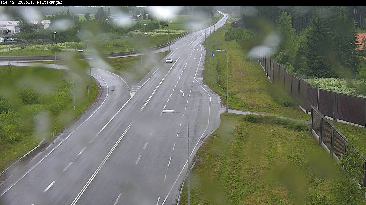 Weather Camera Image Väg 15 Kouvola, Keltakangas, Kouvola, Kymenlaakso