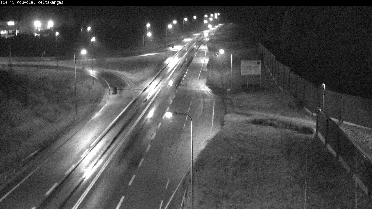 Weather Camera Image Road 15 Kouvola, Keltakangas, Kouvola, Kymenlaakso