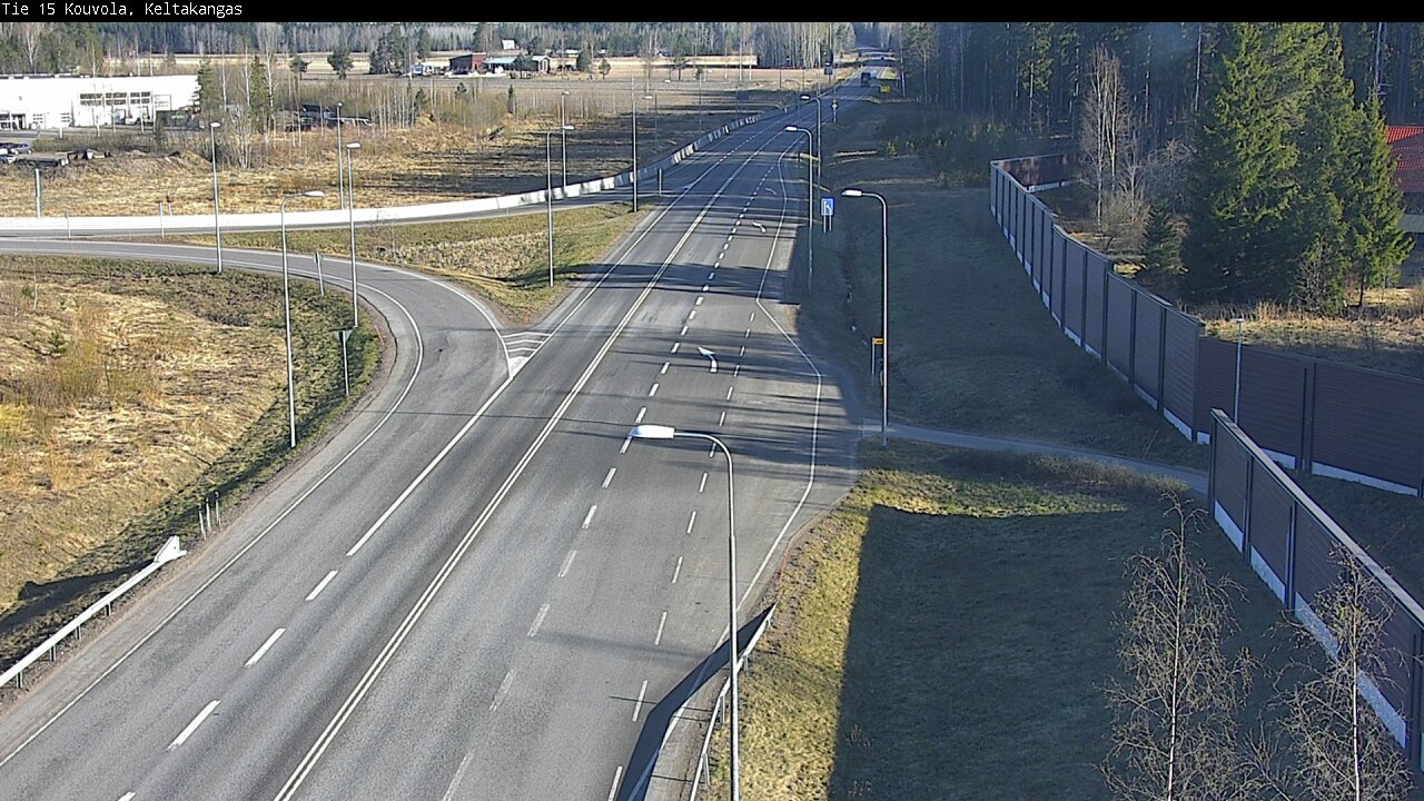 Weather Camera Image Väg 15 Kouvola, Keltakangas, Kouvola, Kymenlaakso