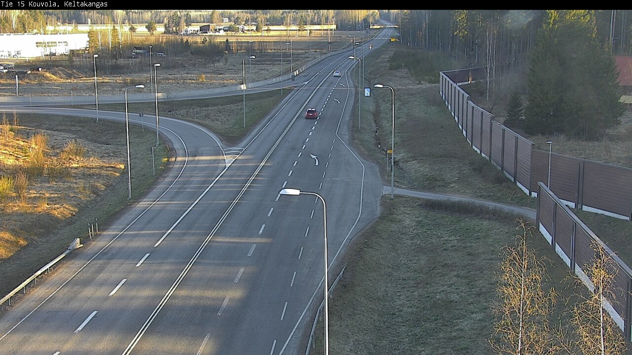 Weather Camera Image Väg 15 Kouvola, Keltakangas, Kouvola, Kymenlaakso