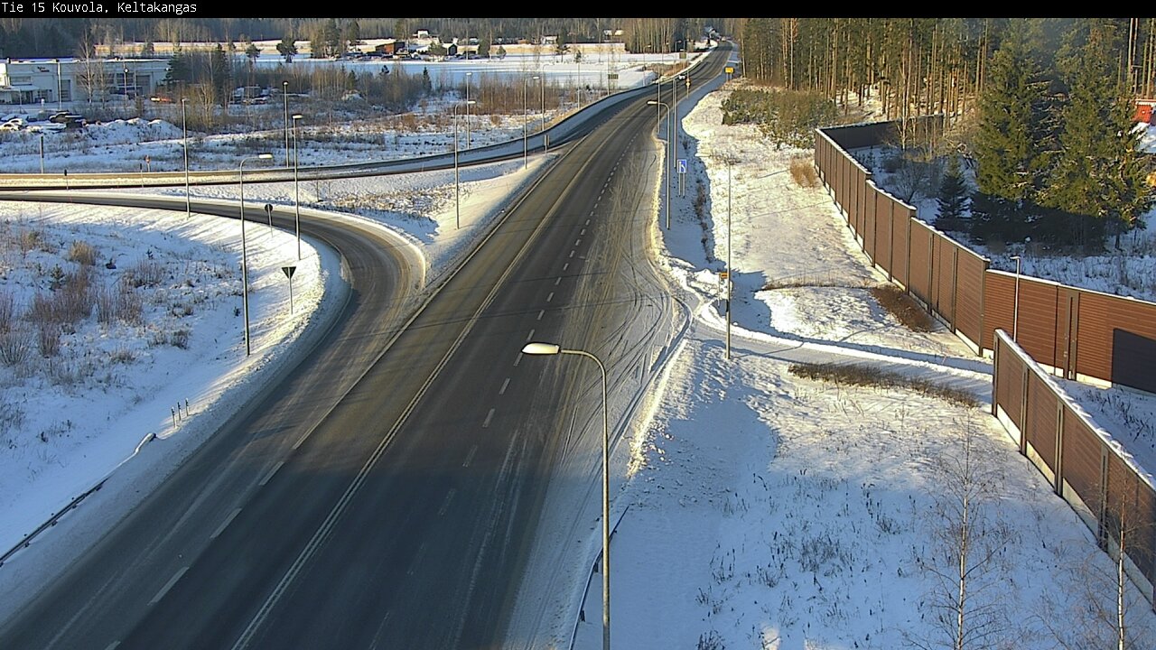 Weather Camera Image Road 15 Kouvola, Keltakangas, Kouvola, Kymenlaakso