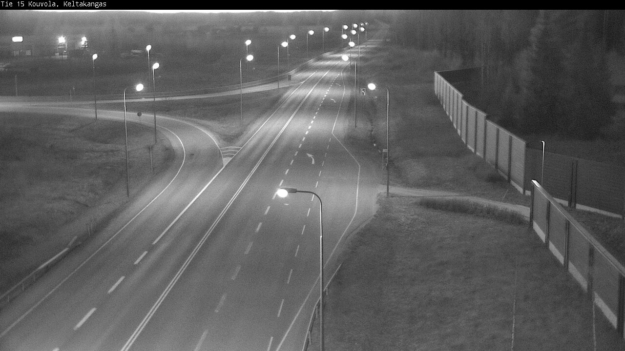 Weather Camera Image Väg 15 Kouvola, Keltakangas, Kouvola, Kymenlaakso
