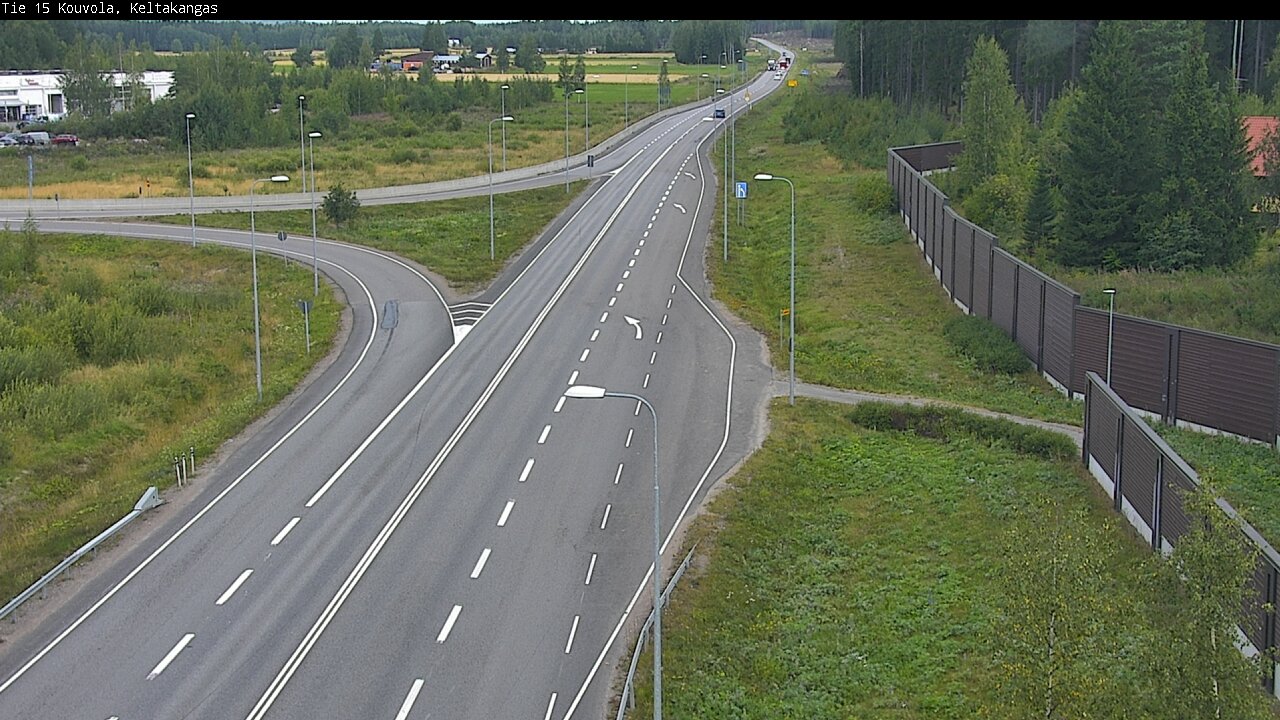 Weather Camera Image Road 15 Kouvola, Keltakangas, Kouvola, Kymenlaakso