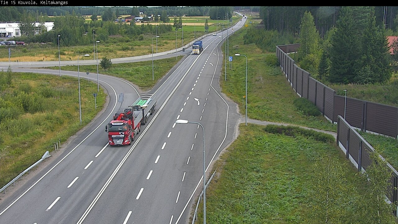 Kelikamerat Kuva Tie 15 Kouvola, Keltakangas, Kouvola, Kymenlaakso