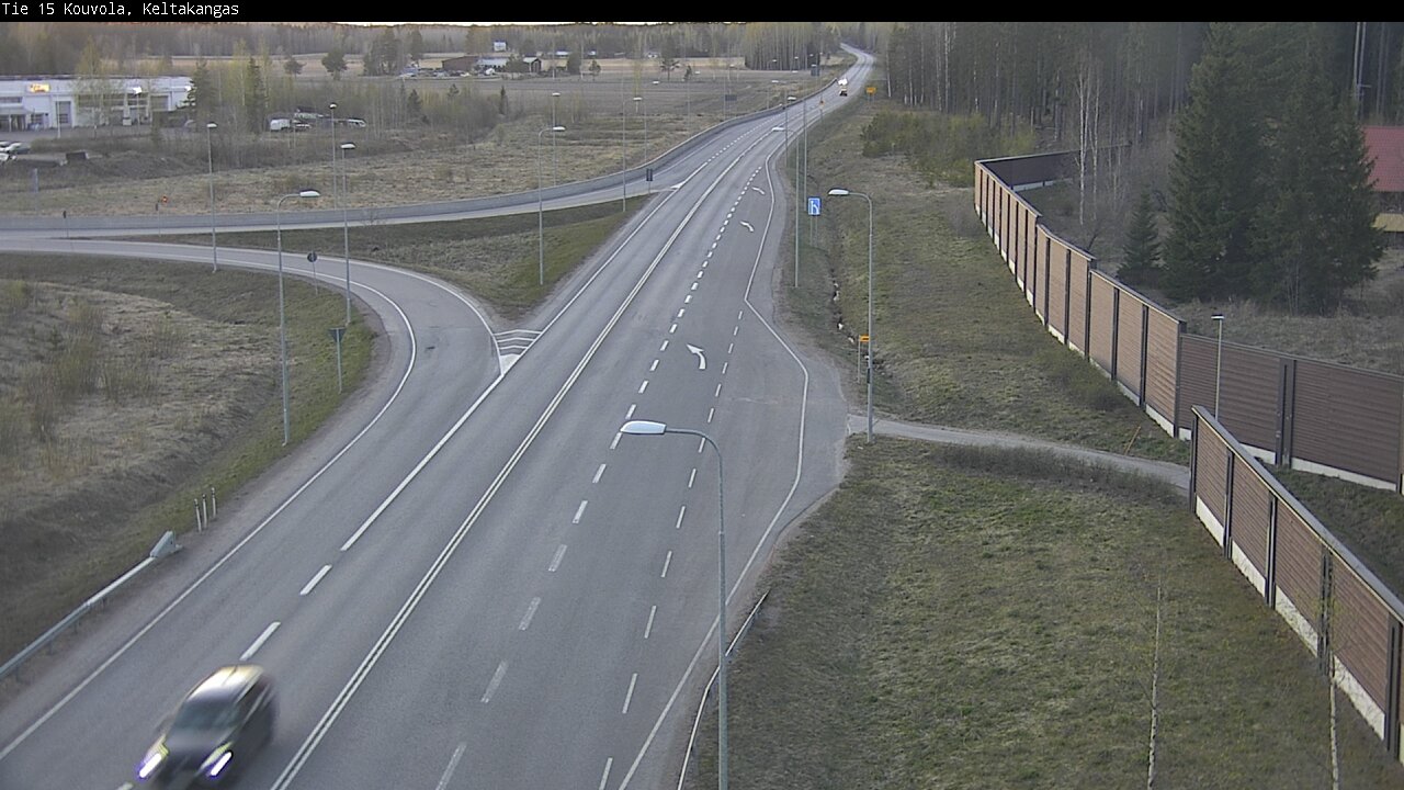 Weather Camera Image Väg 15 Kouvola, Keltakangas, Kouvola, Kymenlaakso