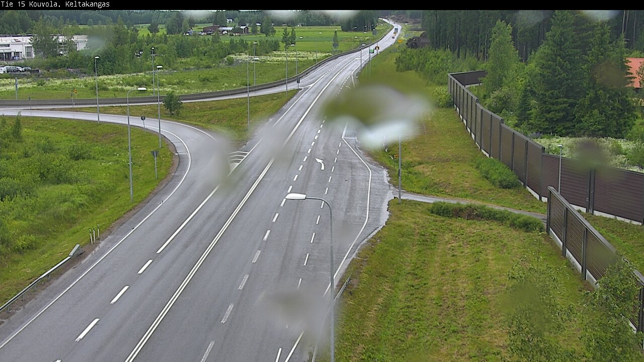 Weather Camera Image Väg 15 Kouvola, Keltakangas, Kouvola, Kymenlaakso