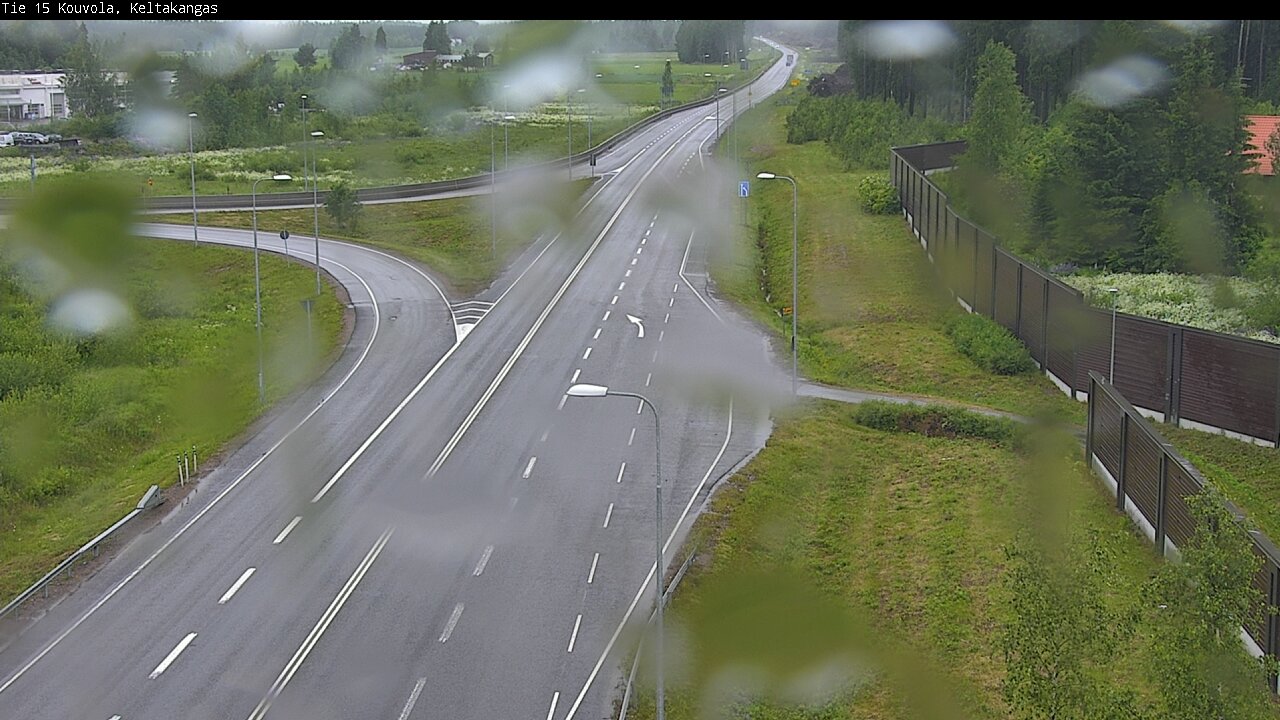 Weather Camera Image Väg 15 Kouvola, Keltakangas, Kouvola, Kymenlaakso