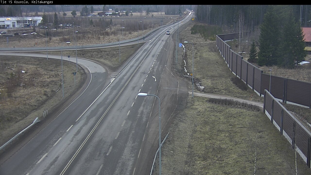 Weather Camera Image Road 15 Kouvola, Keltakangas, Kouvola, Kymenlaakso