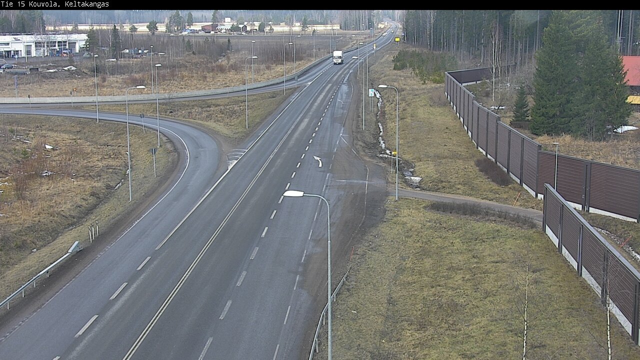 Weather Camera Image Väg 15 Kouvola, Keltakangas, Kouvola, Kymenlaakso