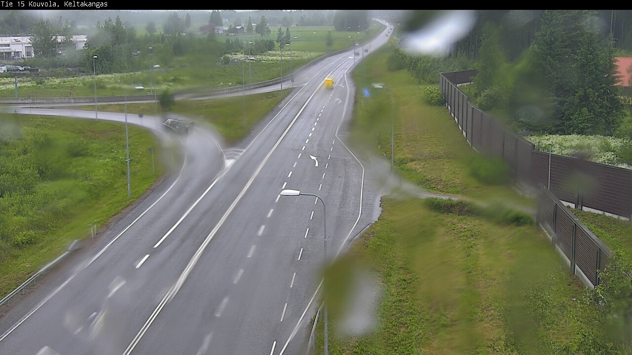 Weather Camera Image Road 15 Kouvola, Keltakangas, Kouvola, Kymenlaakso