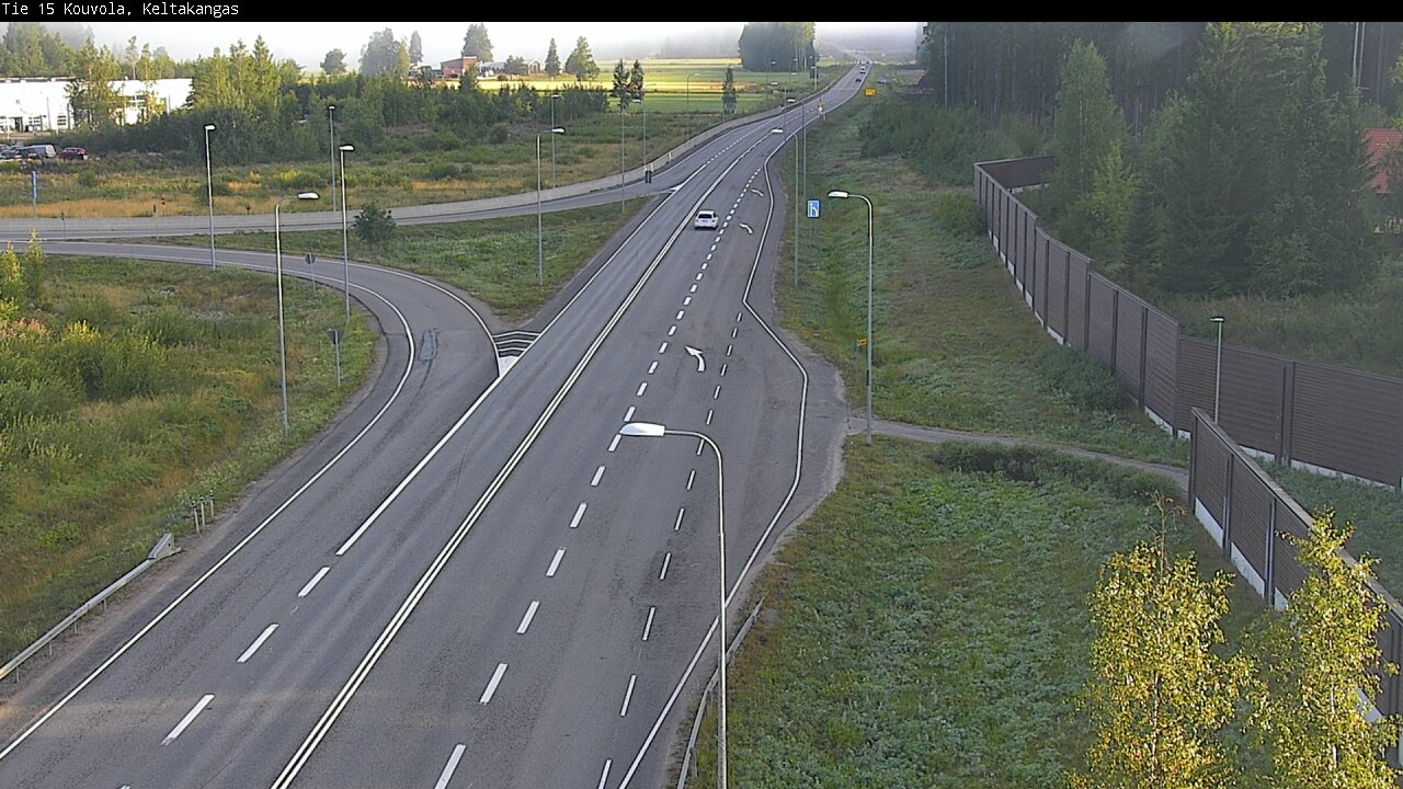 Weather Camera Image Road 15 Kouvola, Keltakangas, Kouvola, Kymenlaakso
