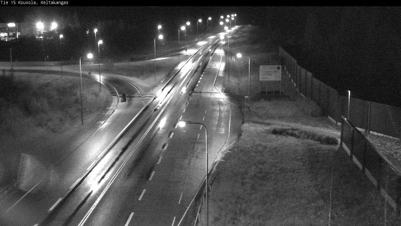 Weather Camera Image Road 15 Kouvola, Keltakangas, Kouvola, Kymenlaakso