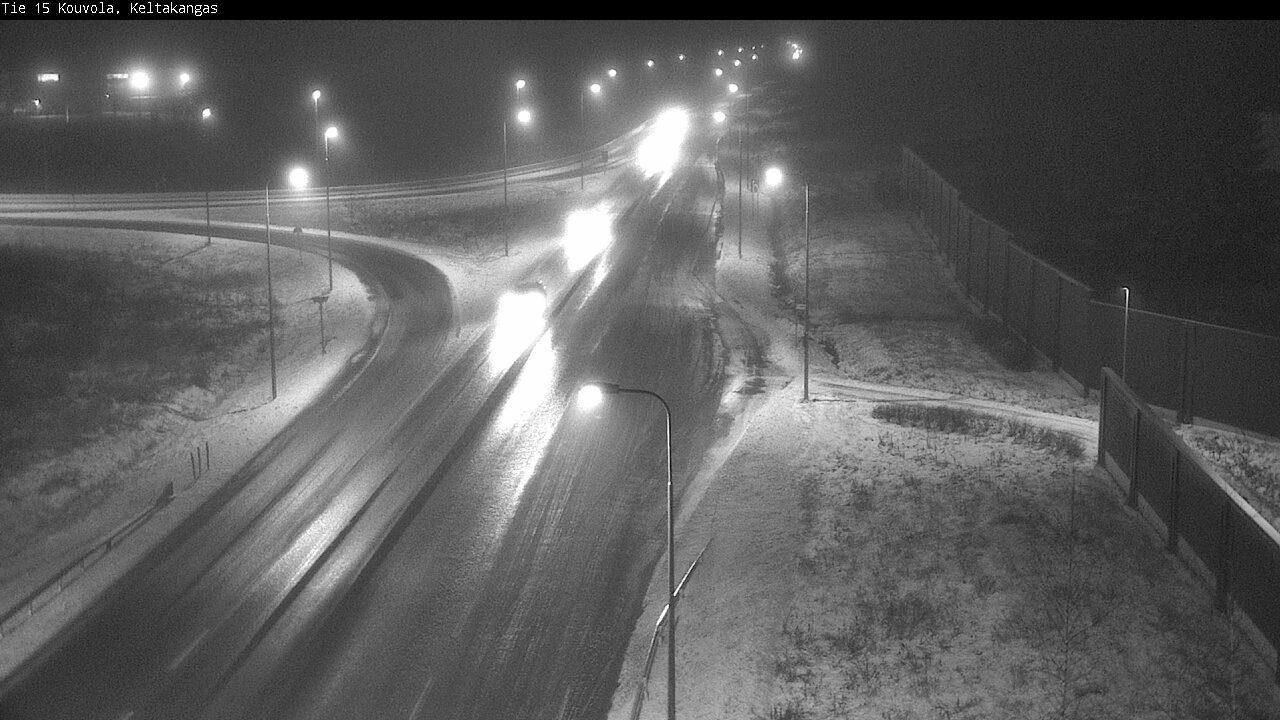 Weather Camera Image Väg 15 Kouvola, Keltakangas, Kouvola, Kymenlaakso