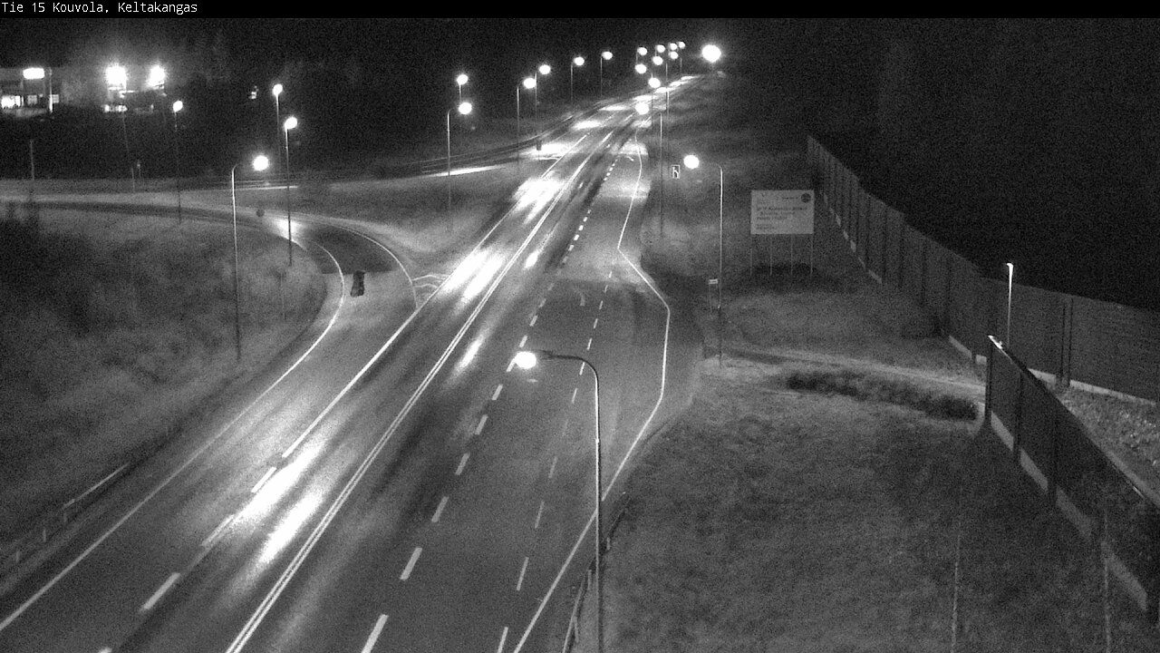 Weather Camera Image Road 15 Kouvola, Keltakangas, Kouvola, Kymenlaakso