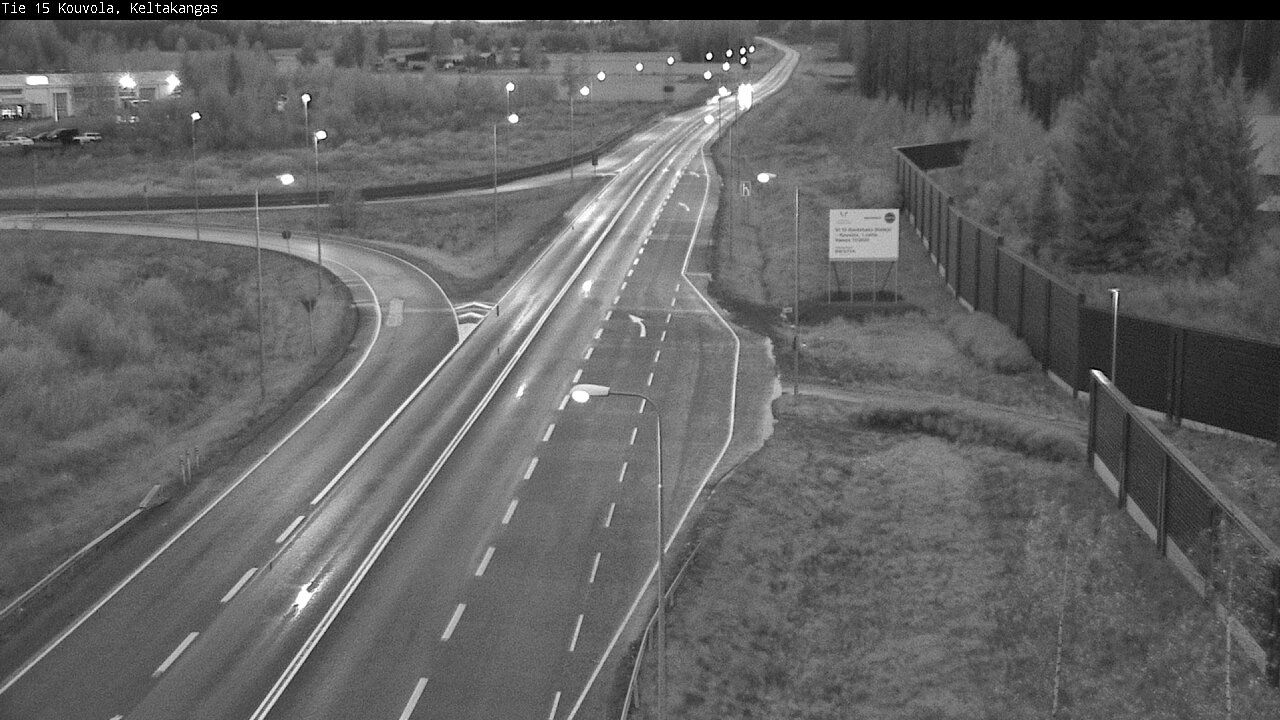 Weather Camera Image Road 15 Kouvola, Keltakangas, Kouvola, Kymenlaakso