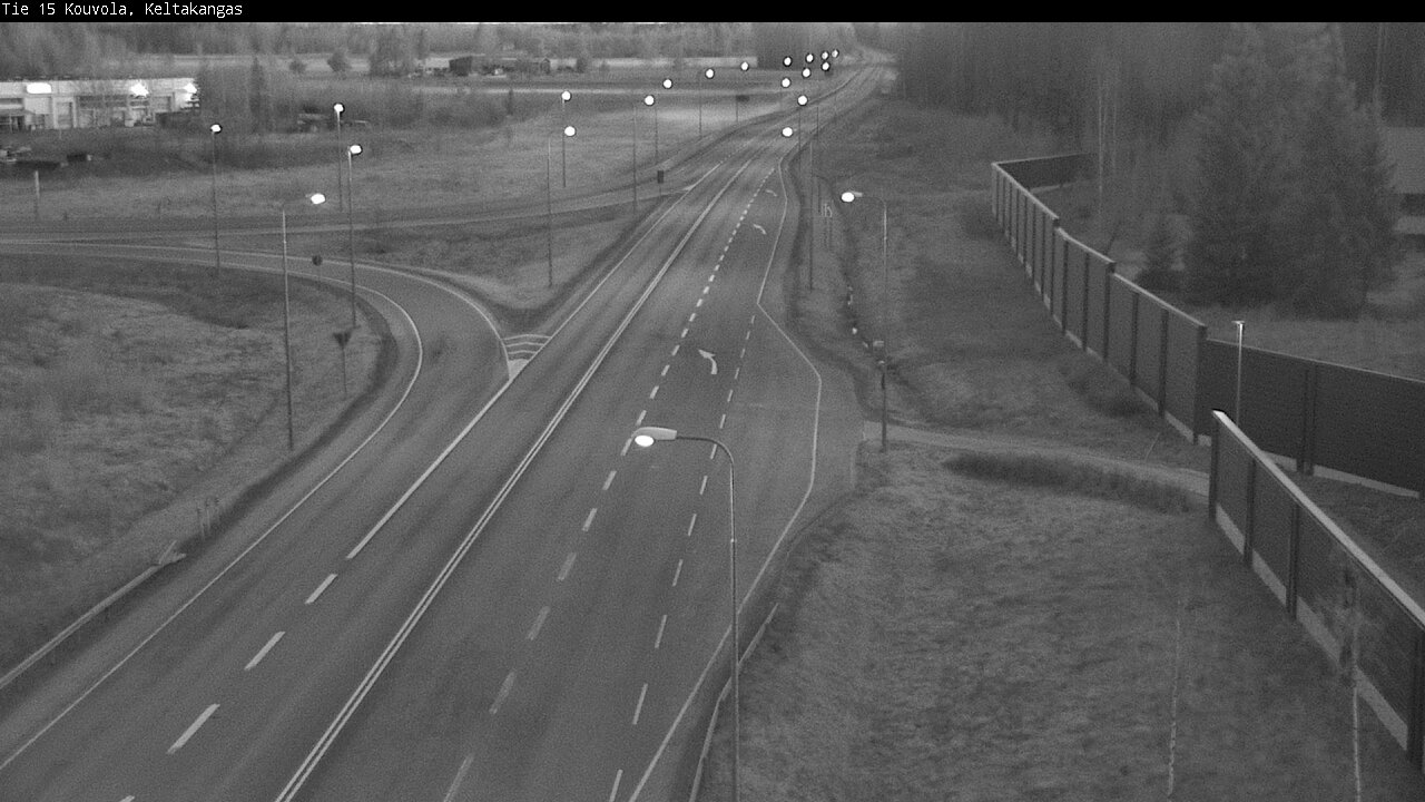 Weather Camera Image Väg 15 Kouvola, Keltakangas, Kouvola, Kymenlaakso