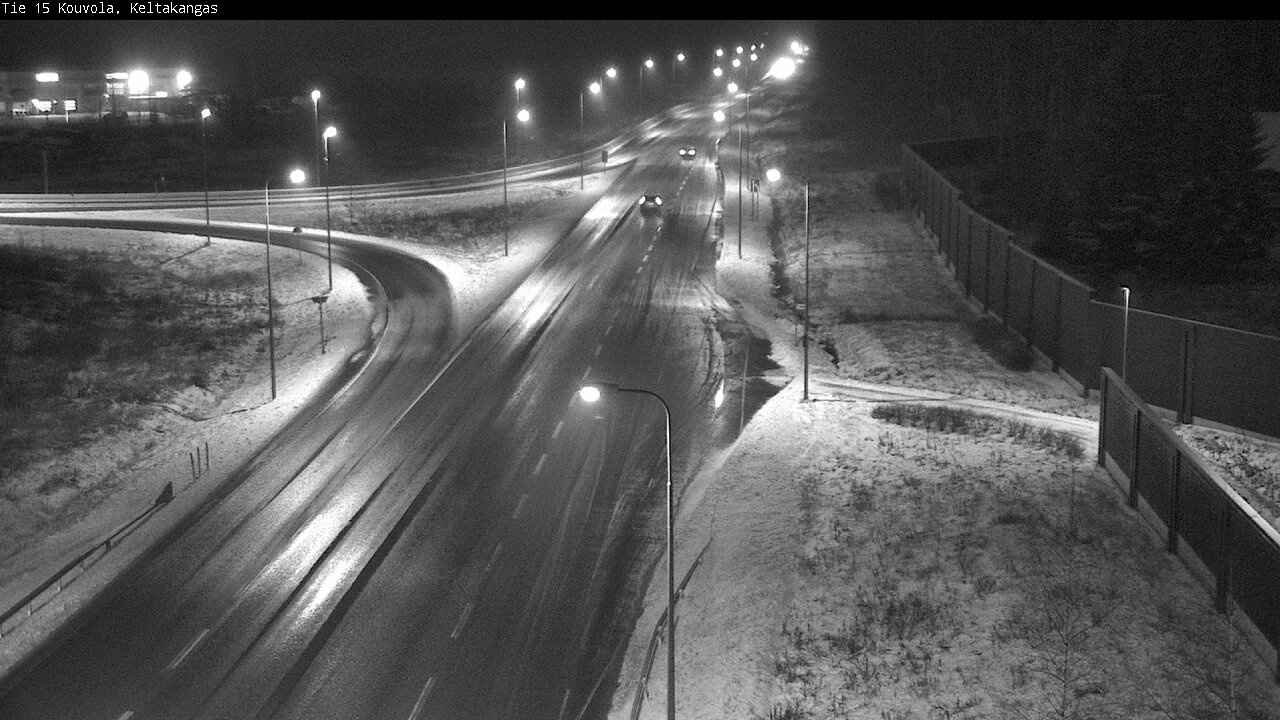 Weather Camera Image Väg 15 Kouvola, Keltakangas, Kouvola, Kymenlaakso