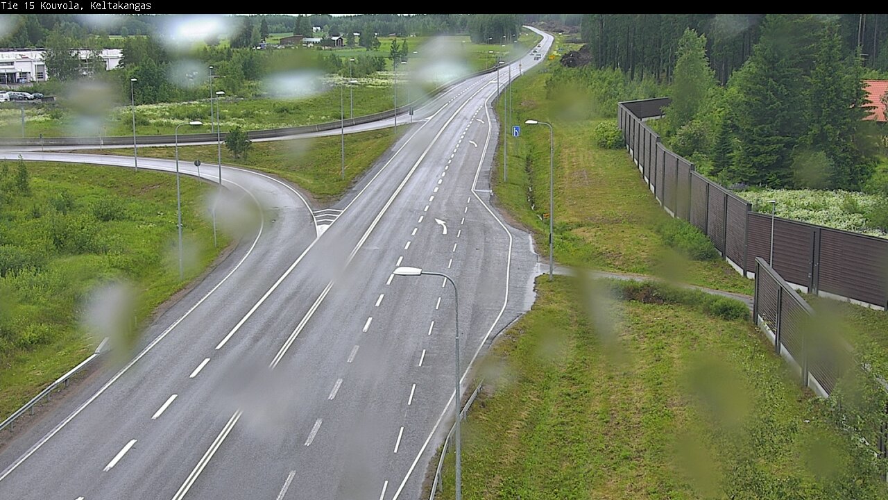 Weather Camera Image Väg 15 Kouvola, Keltakangas, Kouvola, Kymenlaakso