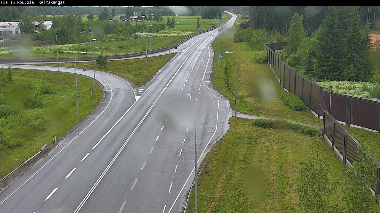 Weather Camera Image Väg 15 Kouvola, Keltakangas, Kouvola, Kymenlaakso