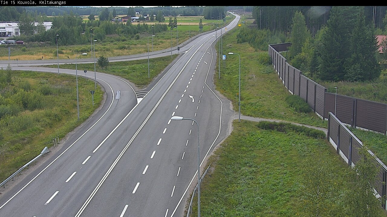Weather Camera Image Road 15 Kouvola, Keltakangas, Kouvola, Kymenlaakso