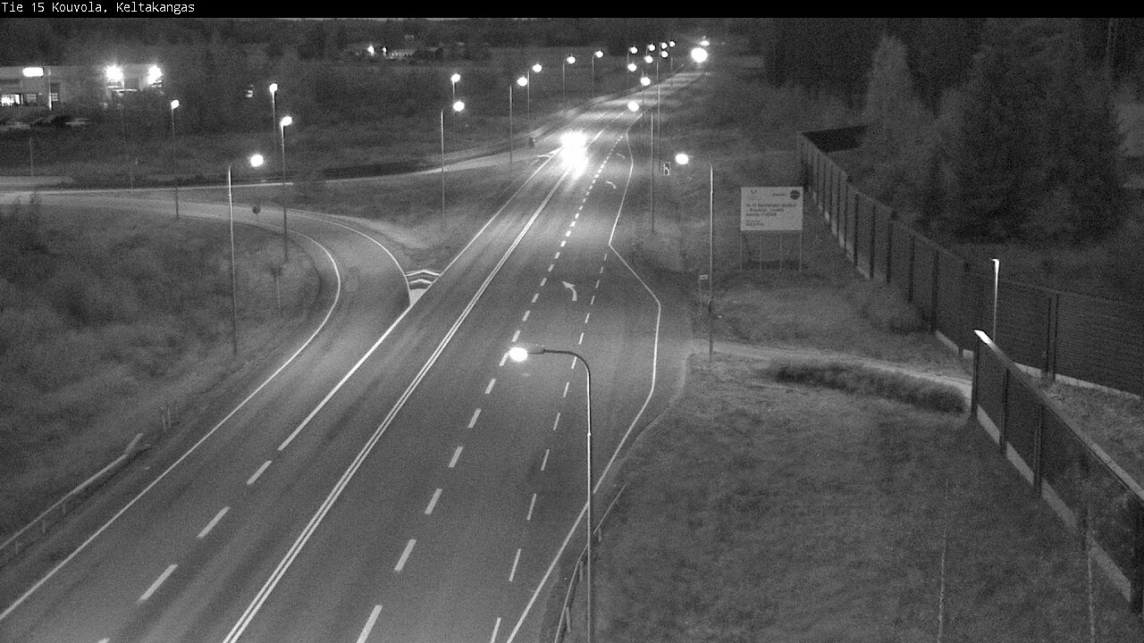 Weather Camera Image Road 15 Kouvola, Keltakangas, Kouvola, Kymenlaakso