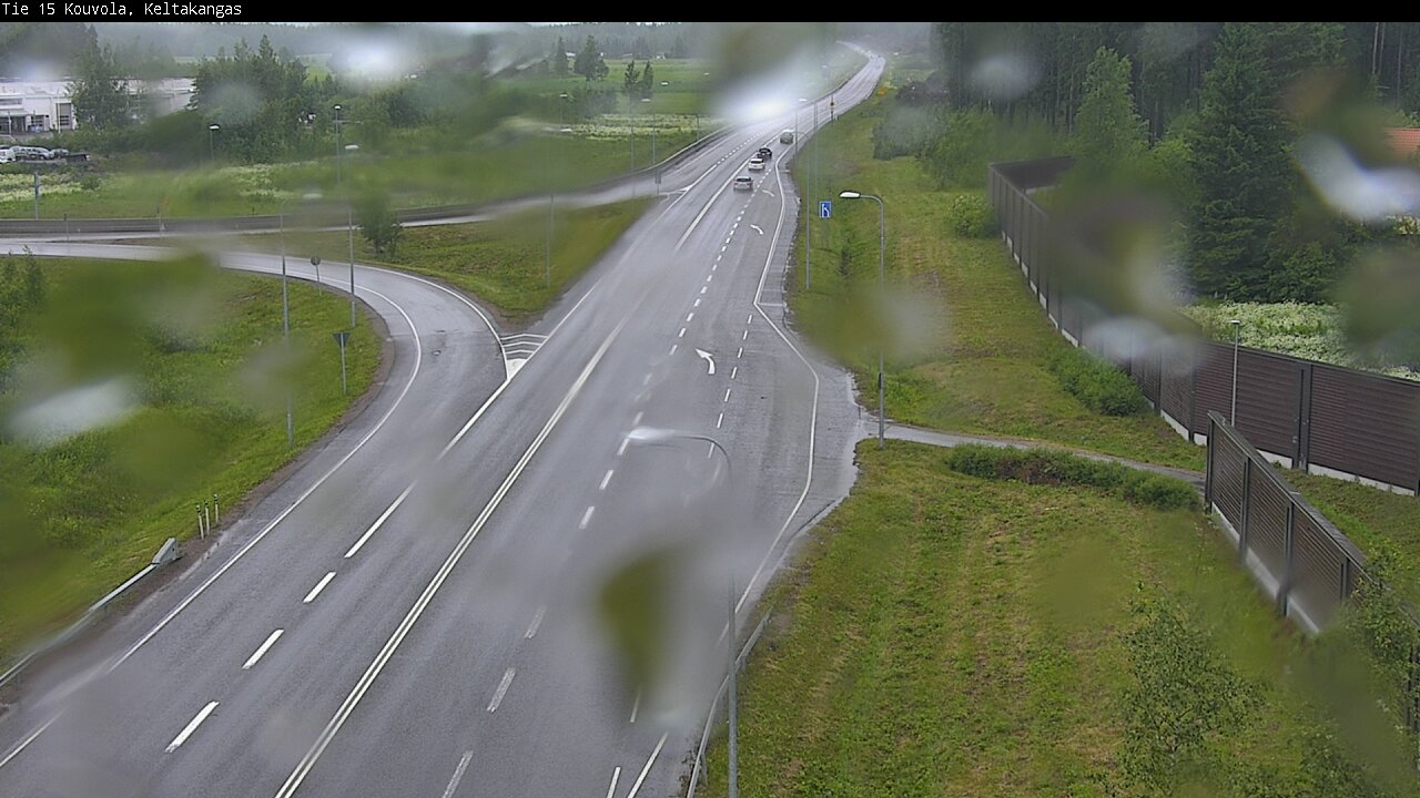Weather Camera Image Väg 15 Kouvola, Keltakangas, Kouvola, Kymenlaakso