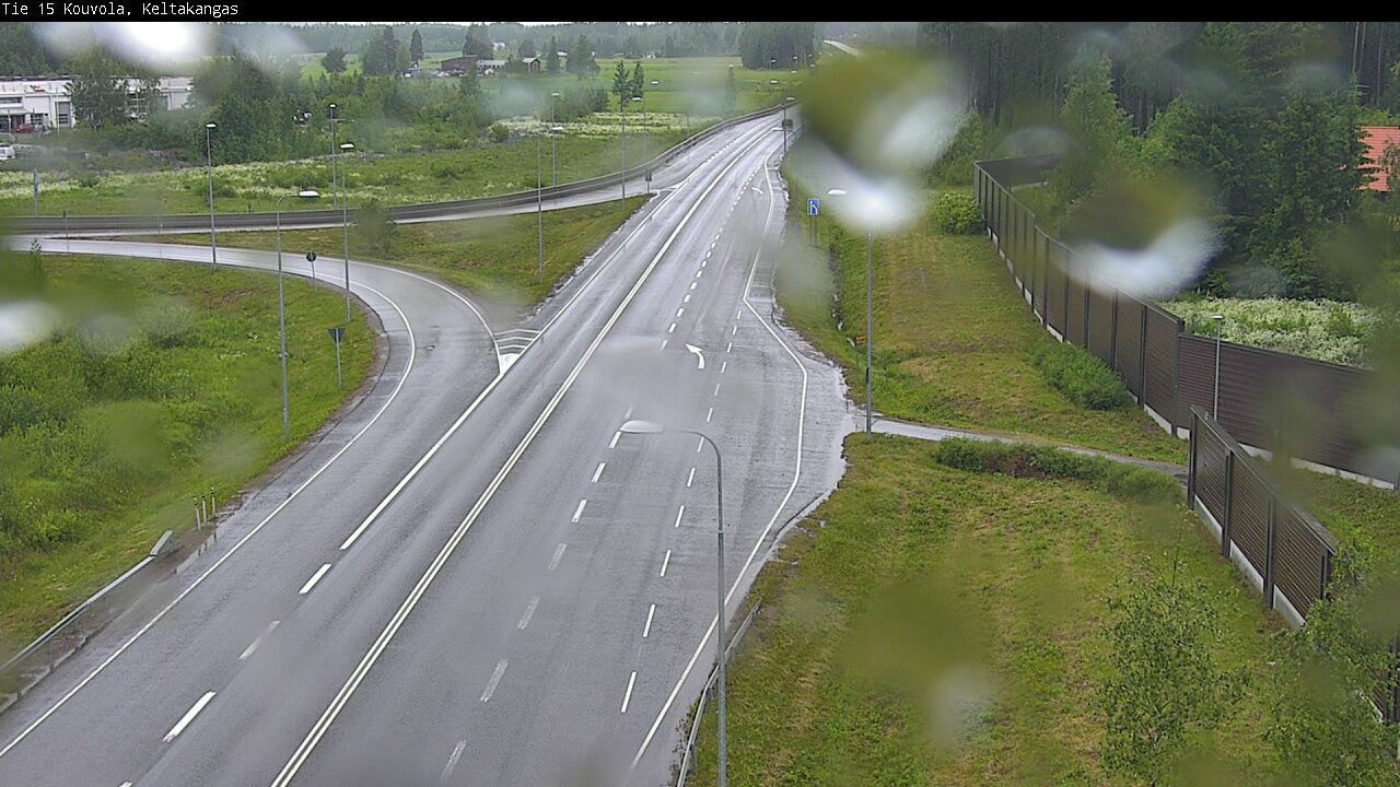 Weather Camera Image Väg 15 Kouvola, Keltakangas, Kouvola, Kymenlaakso