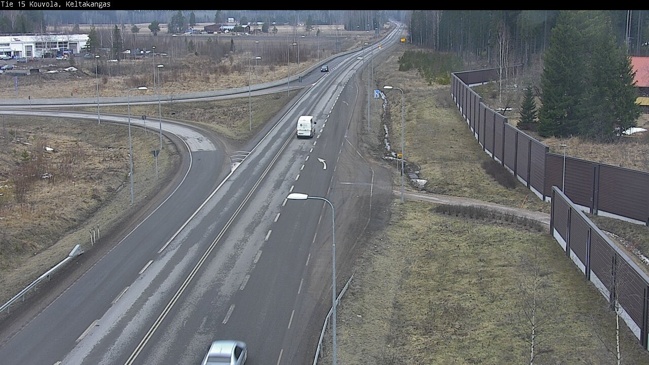 Weather Camera Image Väg 15 Kouvola, Keltakangas, Kouvola, Kymenlaakso