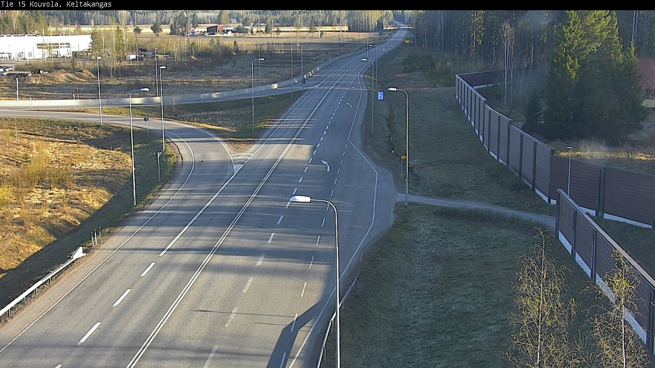 Weather Camera Image Road 15 Kouvola, Keltakangas, Kouvola, Kymenlaakso