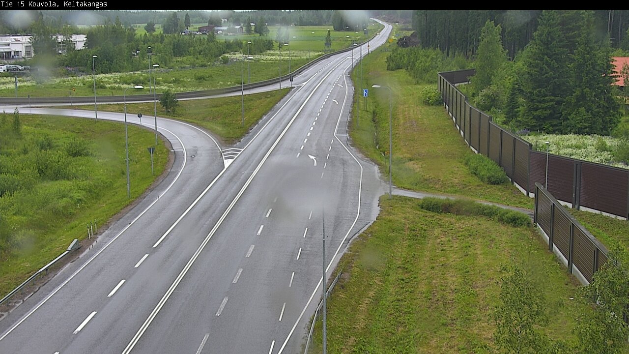 Weather Camera Image Väg 15 Kouvola, Keltakangas, Kouvola, Kymenlaakso