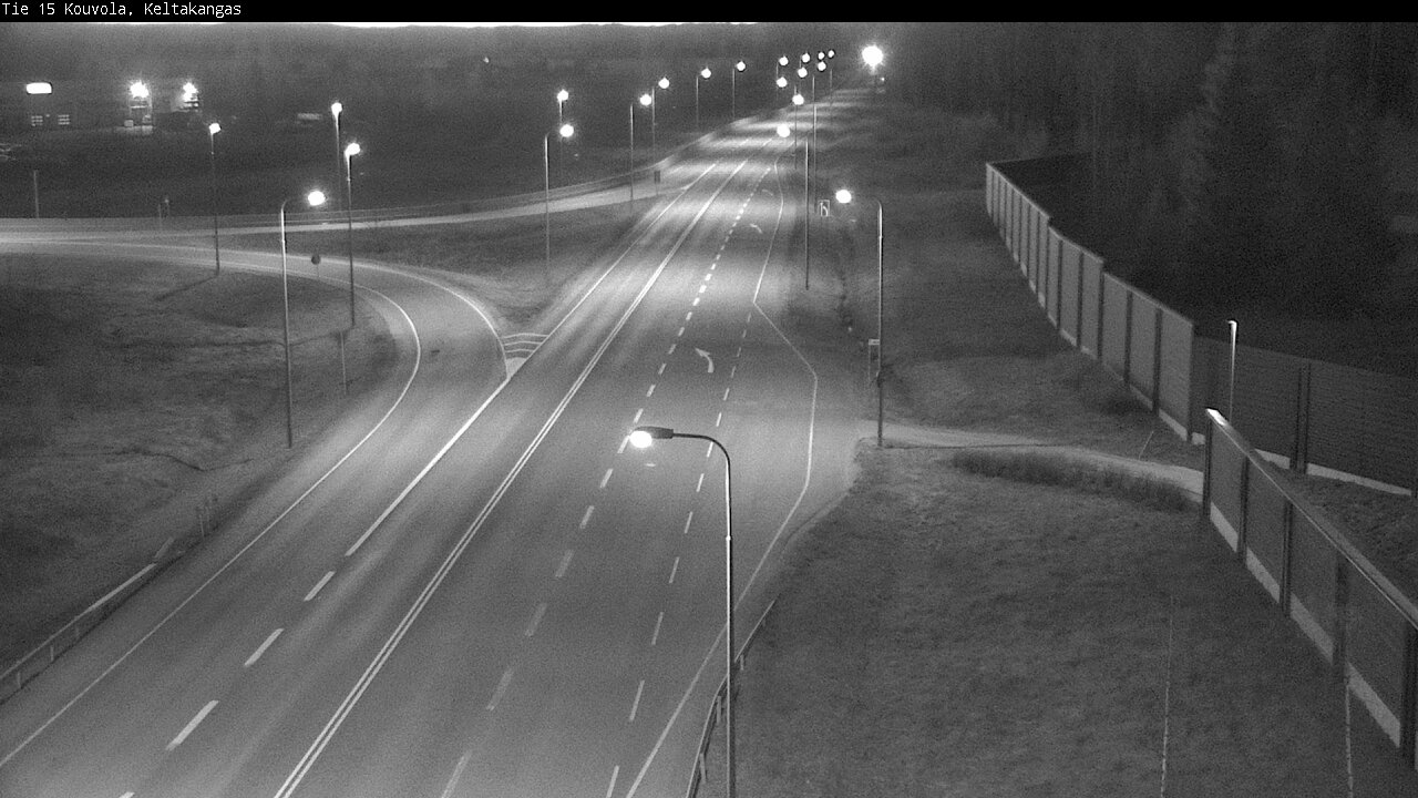 Weather Camera Image Väg 15 Kouvola, Keltakangas, Kouvola, Kymenlaakso