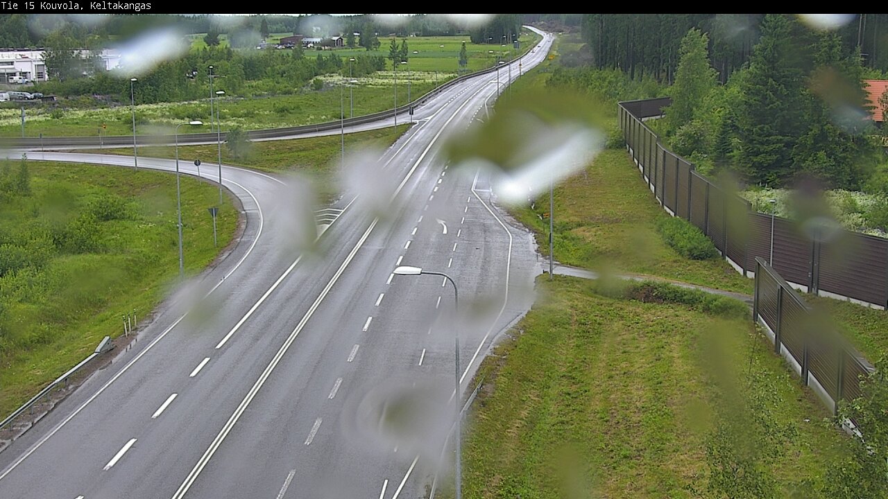 Weather Camera Image Väg 15 Kouvola, Keltakangas, Kouvola, Kymenlaakso