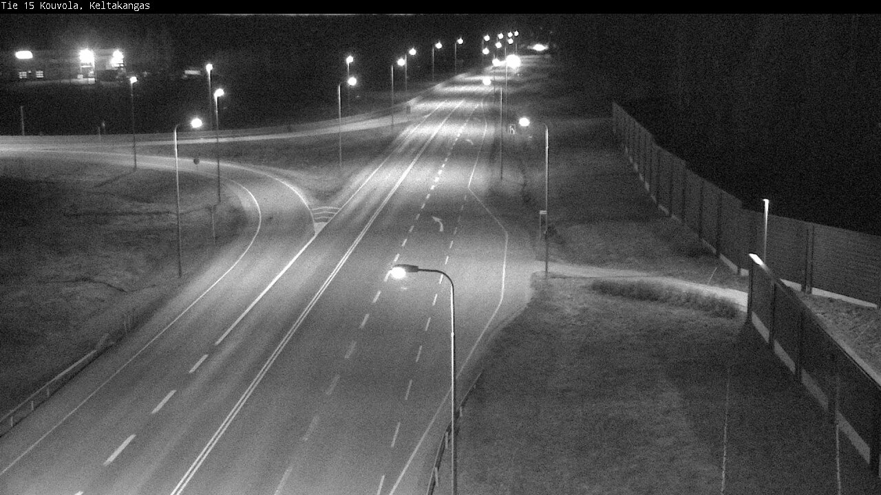 Weather Camera Image Väg 15 Kouvola, Keltakangas, Kouvola, Kymenlaakso