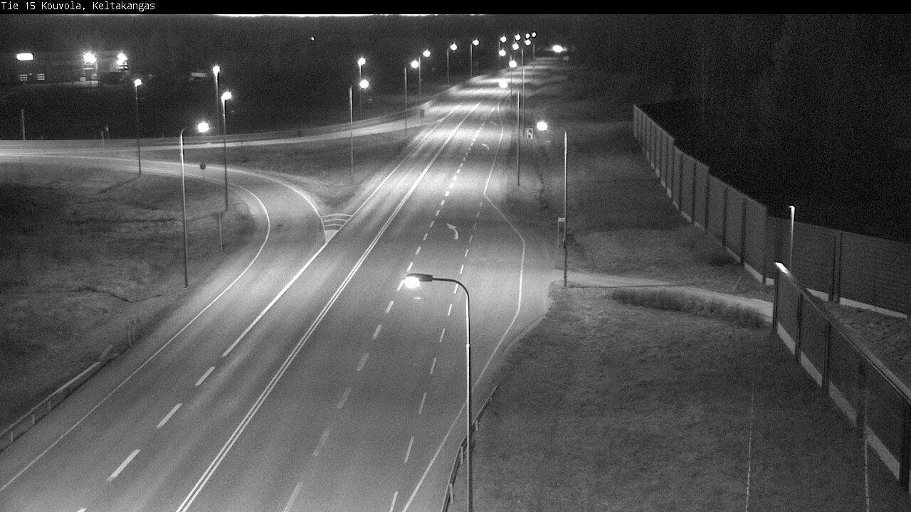 Weather Camera Image Väg 15 Kouvola, Keltakangas, Kouvola, Kymenlaakso