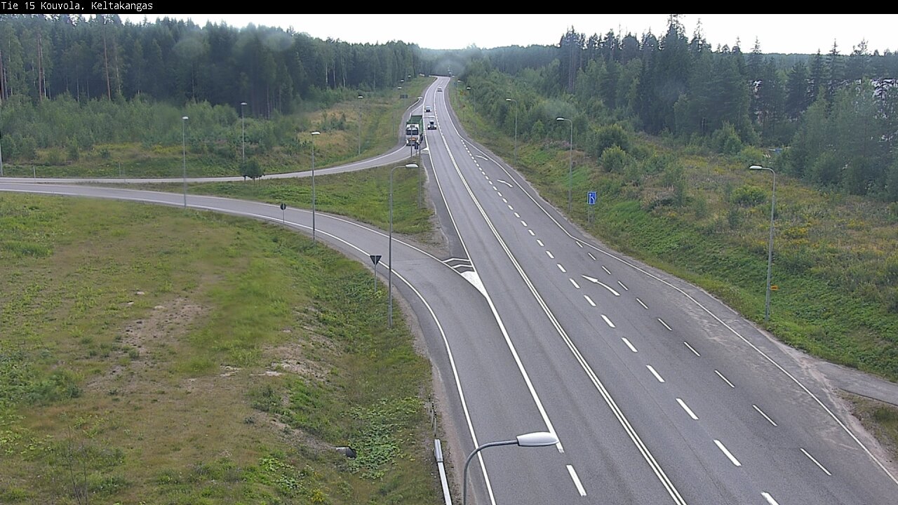 Weather Camera Image Väg 15 Kouvola, Keltakangas, Kouvola, Kymenlaakso