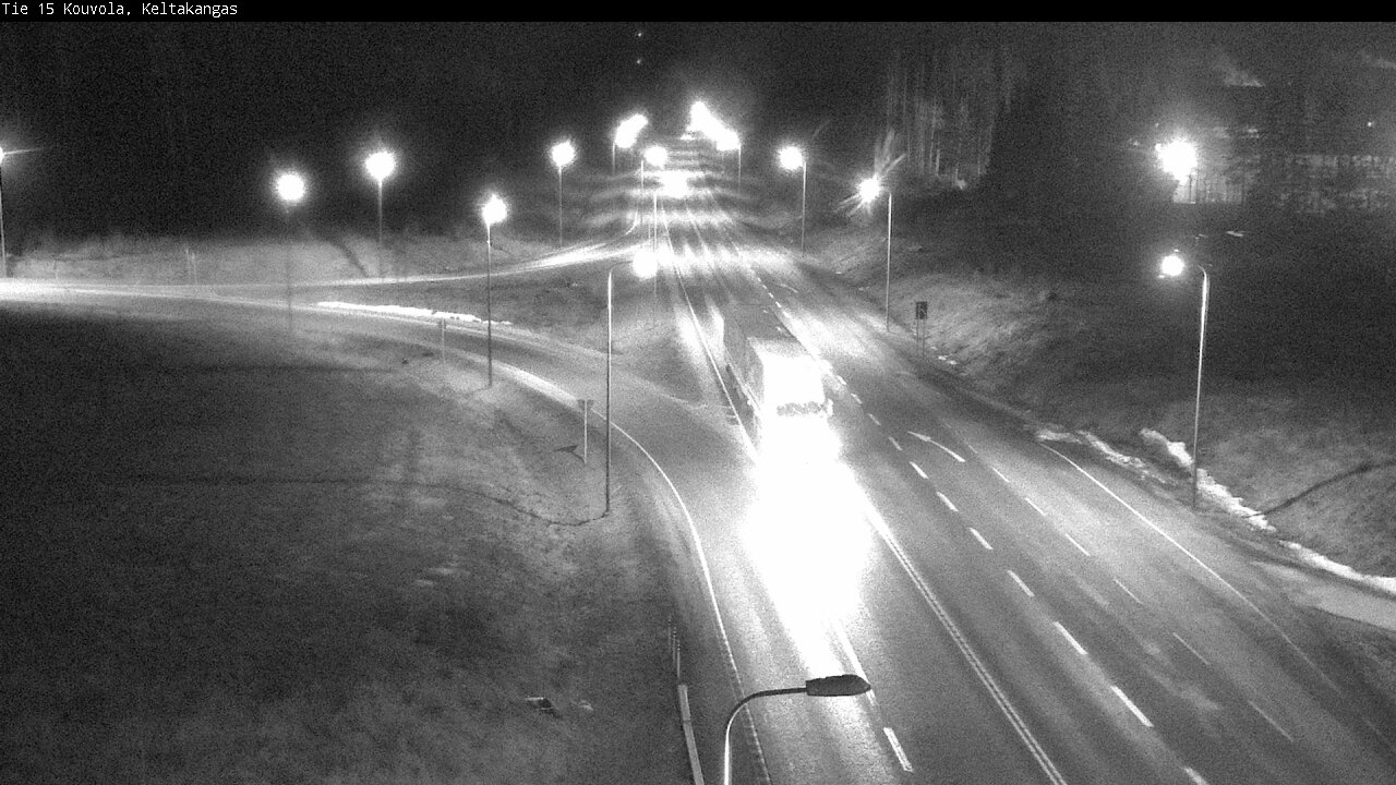 Weather Camera Image Väg 15 Kouvola, Keltakangas, Kouvola, Kymenlaakso