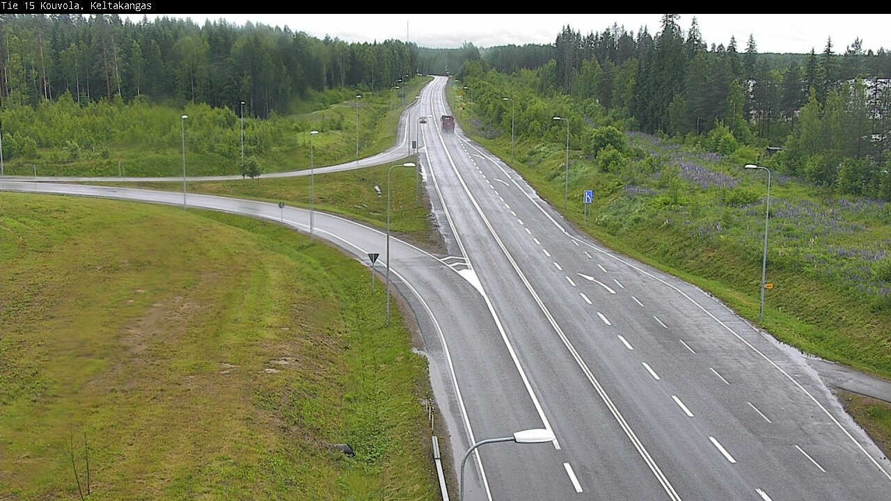 Weather Camera Image Väg 15 Kouvola, Keltakangas, Kouvola, Kymenlaakso