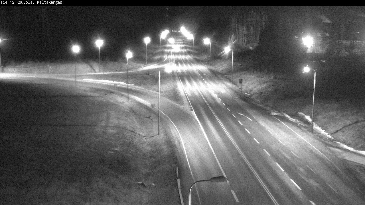 Weather Camera Image Väg 15 Kouvola, Keltakangas, Kouvola, Kymenlaakso