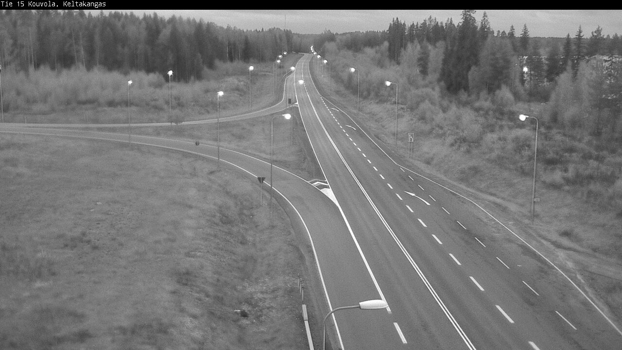Weather Camera Image Road 15 Kouvola, Keltakangas, Kouvola, Kymenlaakso