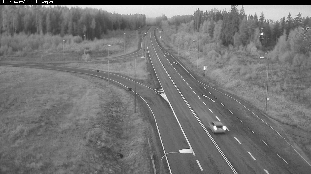 Weather Camera Image Väg 15 Kouvola, Keltakangas, Kouvola, Kymenlaakso