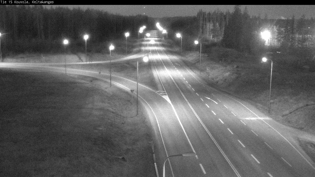Weather Camera Image Road 15 Kouvola, Keltakangas, Kouvola, Kymenlaakso