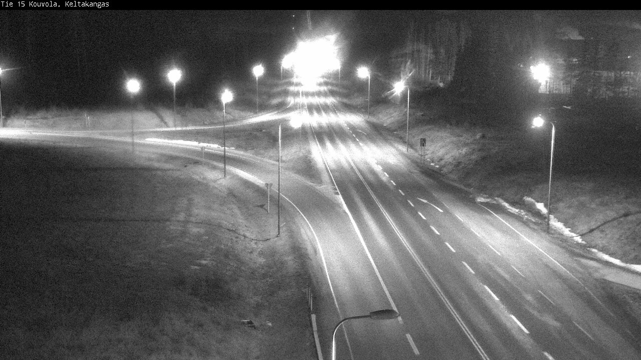 Weather Camera Image Väg 15 Kouvola, Keltakangas, Kouvola, Kymenlaakso